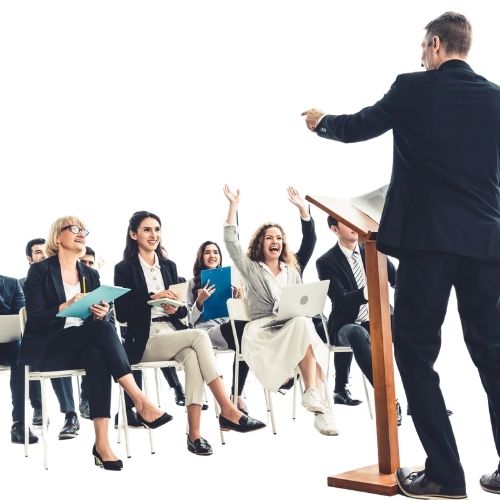 Engage targeted community