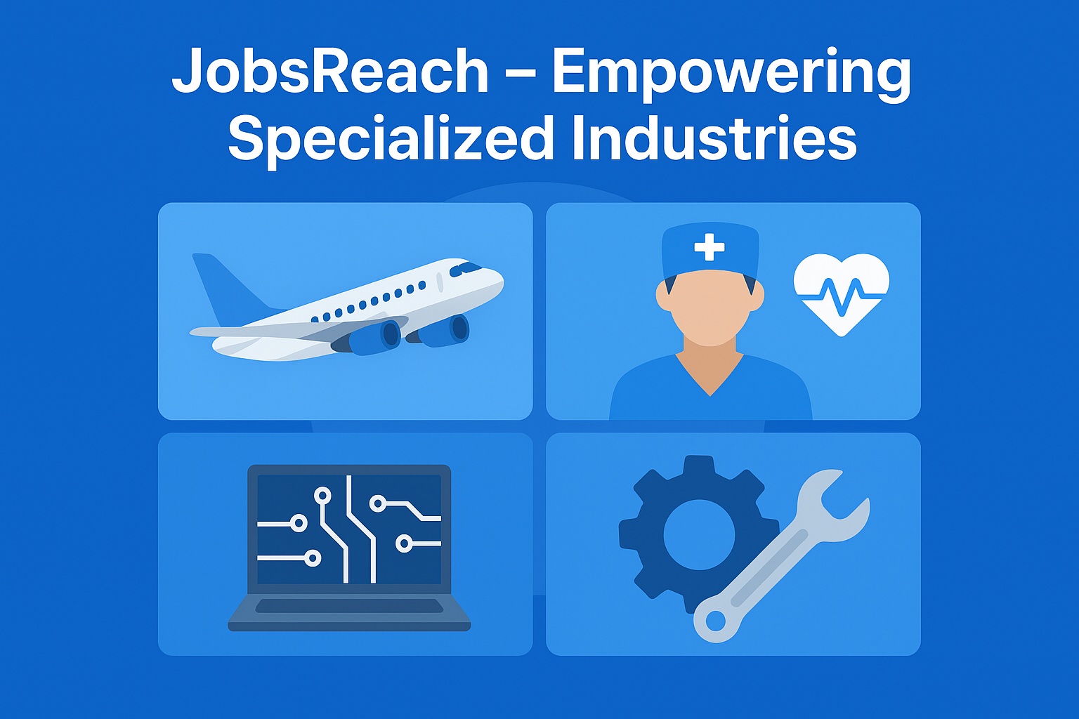Industry networks in Aviation, Healthcare and Technology